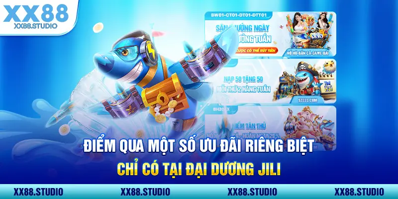 Điểm qua một số tựa game jili bắn cá tiêu biểu tại XX88