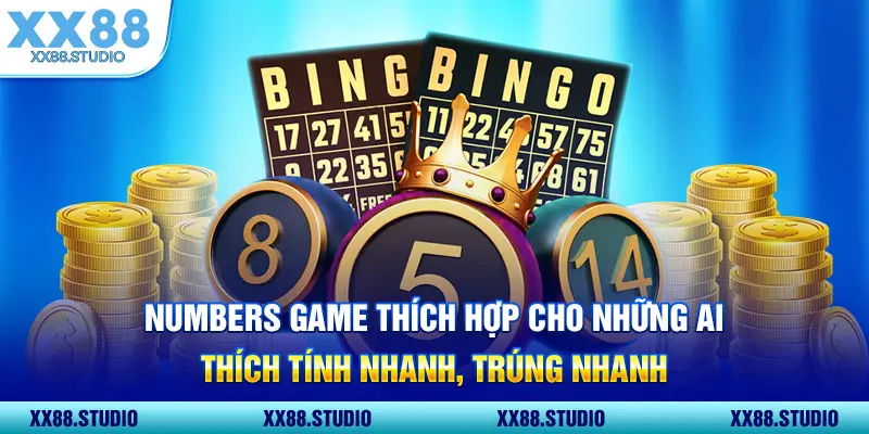 Numbers Game thích hợp cho những ai thích tính nhanh, trúng nhanh