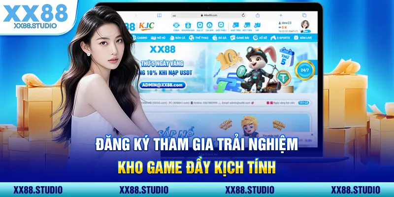 Đăng ký tham gia trải nghiệm kho game đầy kịch tính 